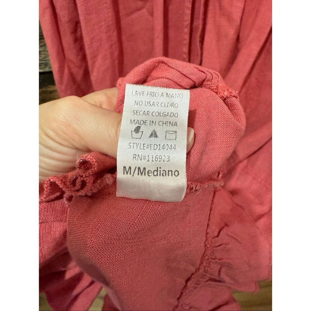 Easel linen blend dress size Medium - Picture 7 of 9